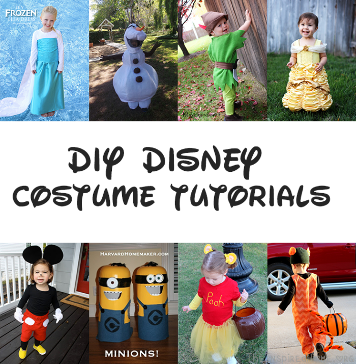 DIY Disney Halloween Costumes for Kids The Inspired Home