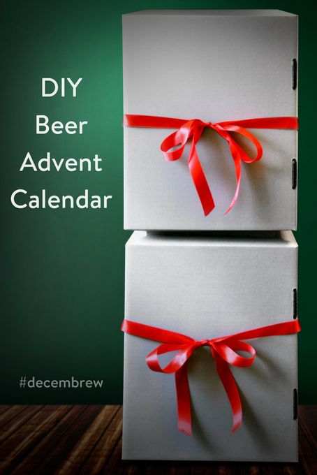 DIY Beer Advent Calendar • The Inspired Home
