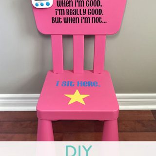 diy time out chair sayings