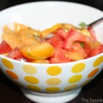 Super Simple Tomato Salad by theinspiredhome.org