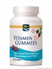 Vitamin D3 Gummies by Nordic Naturals Review by theinspiredhome.org