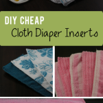 DIY Cheap Cloth Diaper Inserts sm