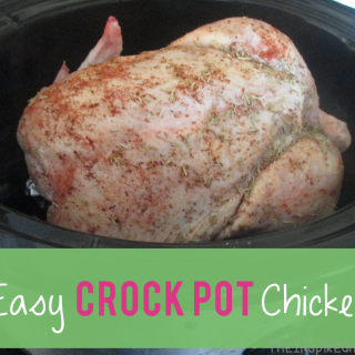 Easy Crockpot Chicken