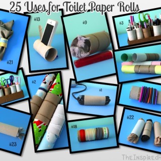 25 Uses for Toilet Paper Rolls