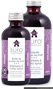 Treat a Cold Naturally: Suro Elderberry Syrup Review by theinspiredhome.org