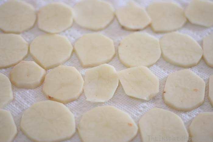 Homemade Potato Chips: Drying Potatoes