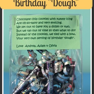 DIY Gift-Giving: Birthday Dough