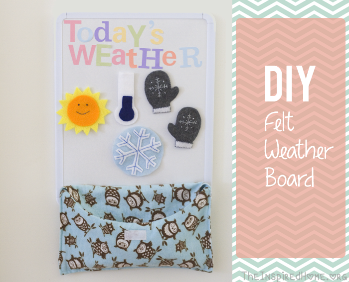 DIY Felt Weather Board