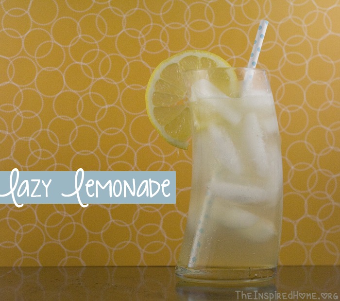 TheInspiredHome.Org // Lazy Lemonade Recipe