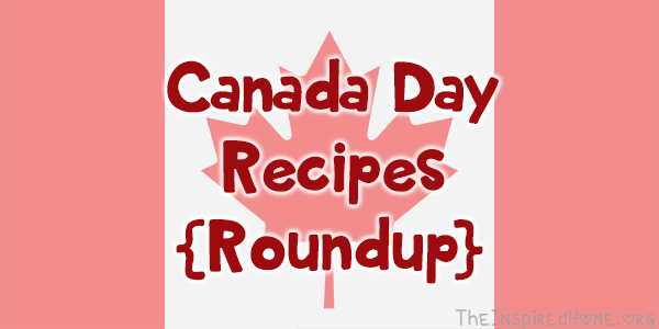 TheInspiredHome.org // A roundup of Canada Day Food Recipes including gluten-free nanaimo bars, bacon skewers and maple leaf cakes & more!