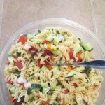 TheInspiredHome.org // Gluten-Free Colourful Pasta Salad