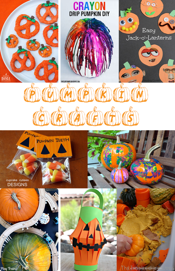 TheInspiredHome.org // Fall Pumpkin Craft Ideas for Kids