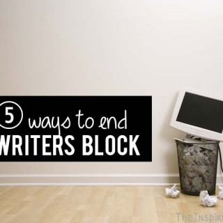 TheInspiredHome.org // 5 Ways to End Writer's Block (or Bloggers Block!) #NaMoBloPo