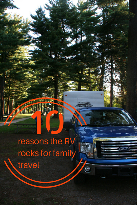 TheInspiredHome.org // Wondering if an RV is for you? After 1 year and a giant road trip of over 9,000 - here's our top 10 reasons why the RV rocks for family travel.