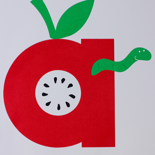 Alphabet Craft – A is for Apple