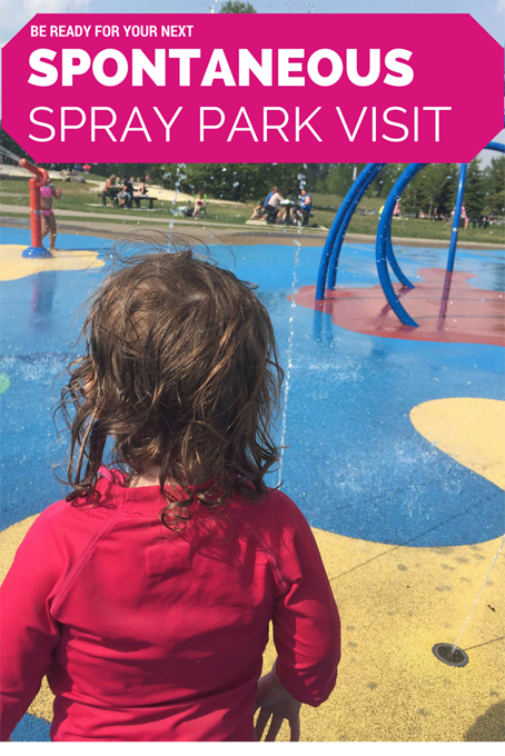 Mini Adventure Spontaneous Spray Park Visit