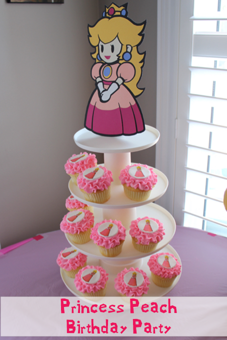 TheInspiredHome.org // Princess Peach from Super Mario Birthday Party Theme Ideas
