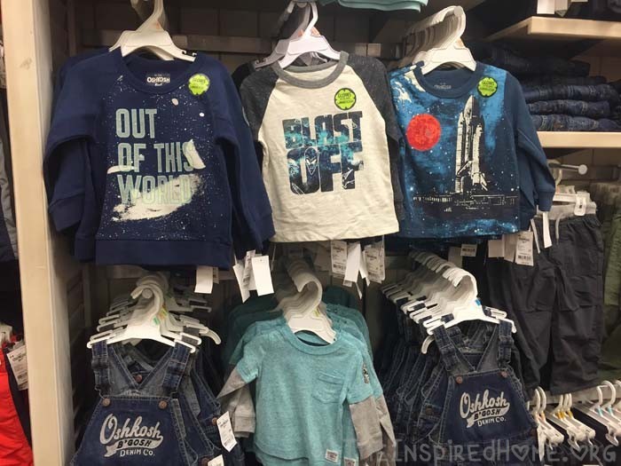 Durable Clothes for Adventurous Kids Space Tees