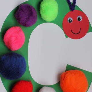 Alphabet Craft – C is for Caterpillar