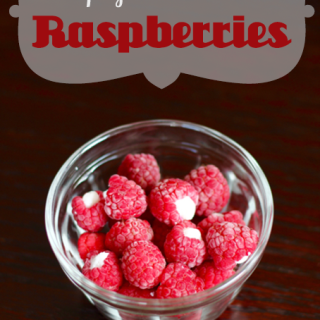 Yogurt-Filled Raspberries