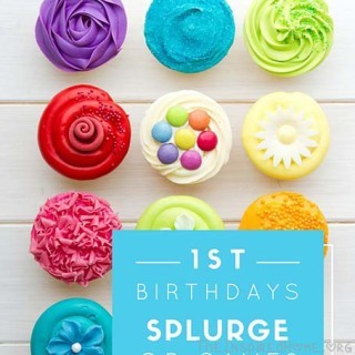 1st Birthday Party: Save or Splurge?