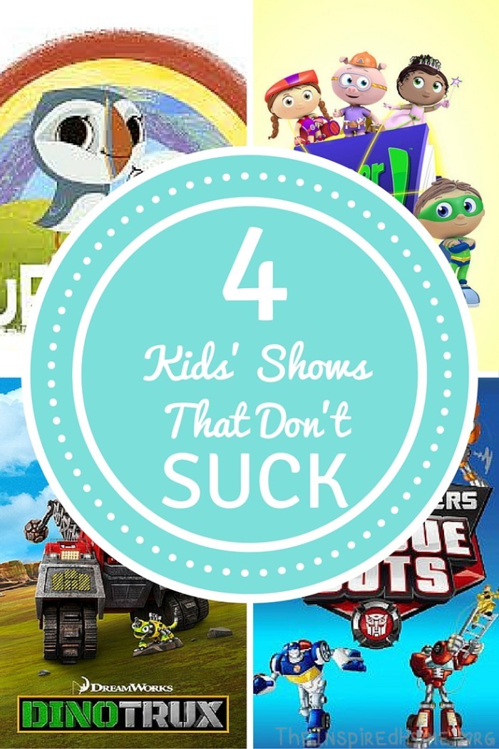 TheInspiredHome.org // 4 Kids' Shows That Don't Suck. Tired of whining Caillou? Singing the Bubble Guppies song word-for-word? Tired of Dora staring you down? Try out these 4 new favourites from @Netflix_Canada. #StreamTeam