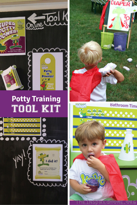 TheInspiredHome.org // Dive Into the Potty Training Process with @KandooKids!