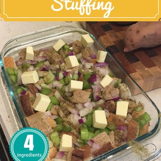 4 Ingredient Sure Fire, Simple To Make Stuffing