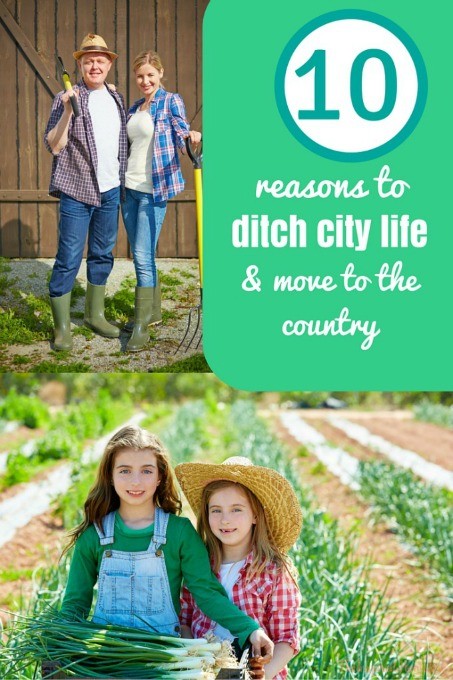 10 Reasons to ditch city life and move to the country
