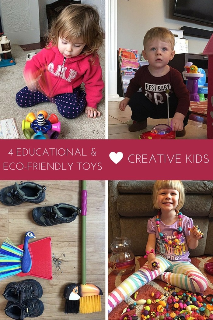 4 Eco-Friendly, Educational Toys for Creative Kids