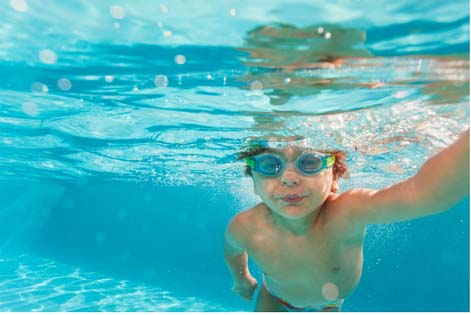  Educational Experience Gifts That Will Keep on Giving the Whole Year Through: Swimming at the Rec Center