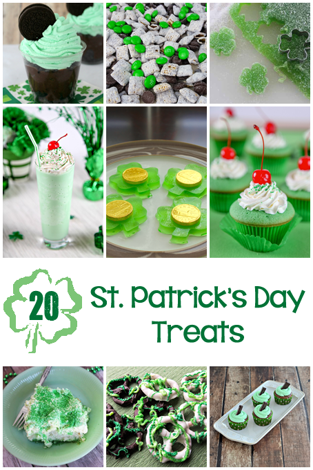 TheInspiredHome.org // 20 St Patricks Day Desserts: delicious treats for everyone! 