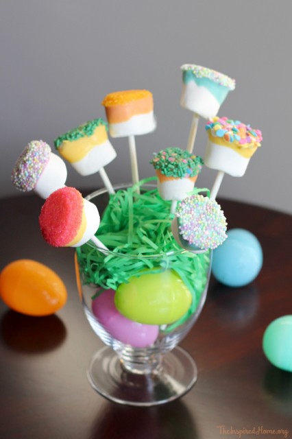 dipped marshmallows - 15