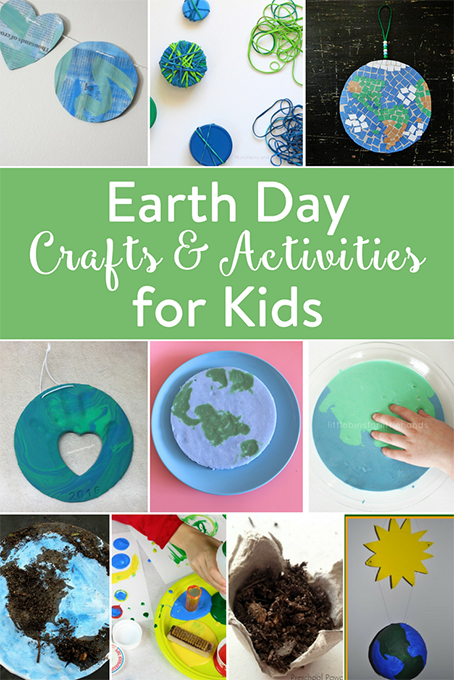 TheInspiredHome.org // Earth Day Crafts & Activities for Kids
