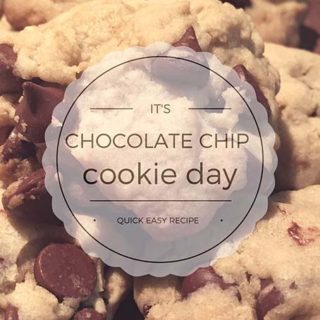 Happy Chocolate Chip Cookie Day