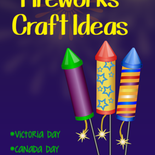 Firework Crafts {Victoria Day, Canada Day, Memorial Day, 4th of July}