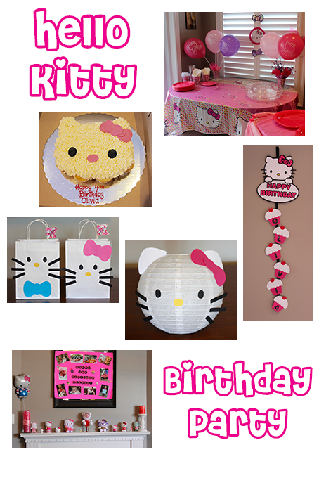 TheInspiredHome.org // Hello Kitty Birthday Party Ideas