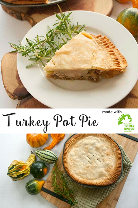 TheInspiredHome.org // Easy Turkey Pot Pie. A make-ahead pot pie that you can freeze for later with your leftover turkey.