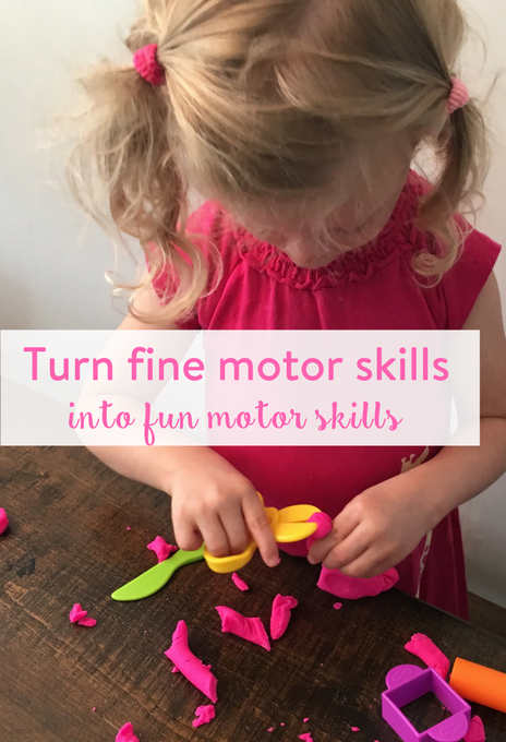 TheInspiredHome.org // Turn learning fine motor skills into fun motor skills using Play-Doh! Your kids will have no idea they are honing their fine motor skills.