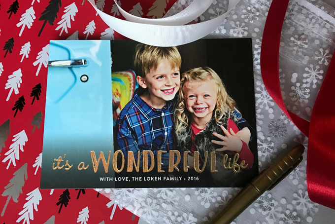 theinspiredhome.org // Personalized Holiday Cards. Minted Wonderful Life.