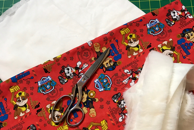 TheInspiredHome.org // DIY Paw Patrol Stocking Materials