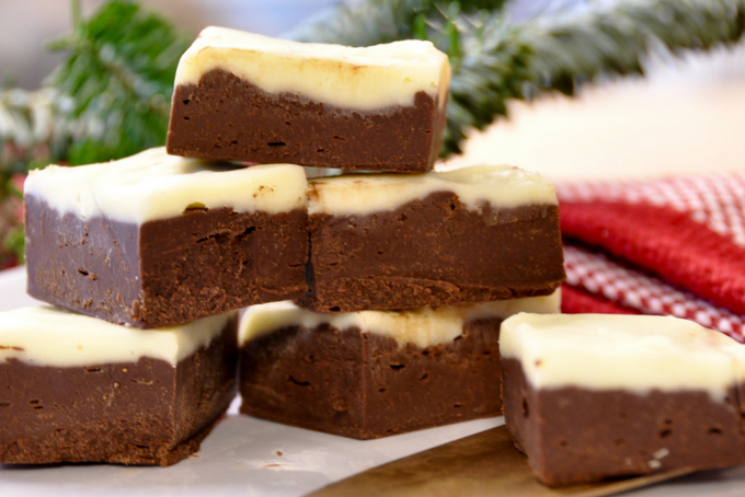 The Inspired Home // Easy Holiday Baking on a Budget Fudge