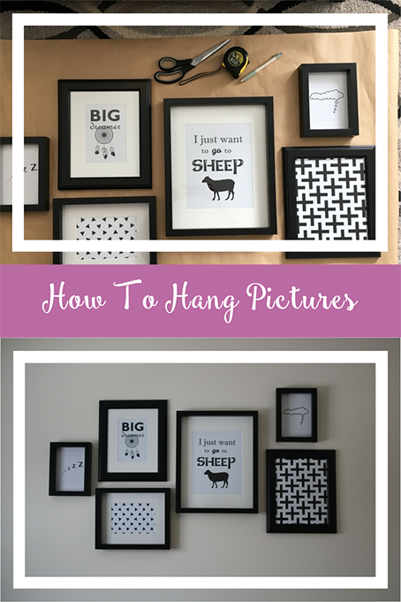 TheInspiredHome.org // How To Hang Pictures