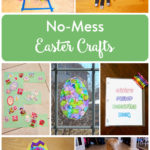 TheInspiredHome.org // No-Mess Easter Crafts for Toddlers & Preschoolers.