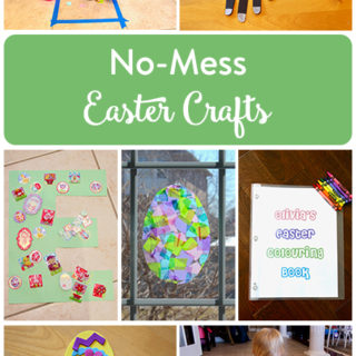 No-Mess Easter Crafts for Kids