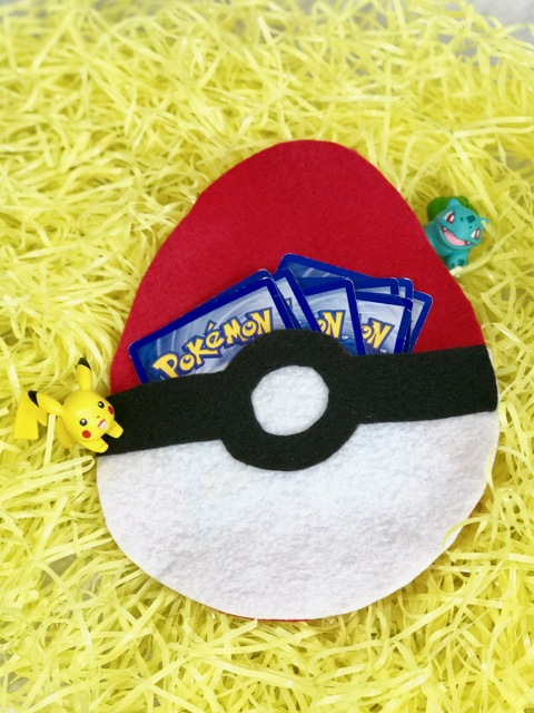 TheInspiredHome.org // Pokemon Go Easter Eggs, Pokemon Go Easter Egg, Pokemon Go Easter Basket // Fill their basket with these simple DIY Pokemon Go Easter eggs including a felt, no-sew version, and a no-candy Pokemon Go Easter Basket.