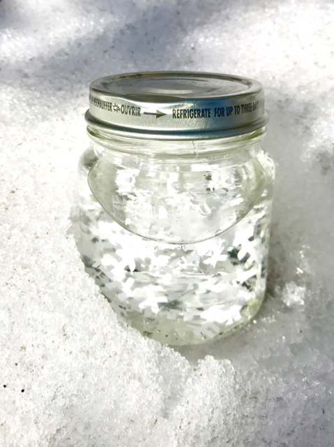 TheInspiredHome.org // DIY Sensory Bottles: Winter. A variety of winter-themed sensory bottles for your baby or toddler to explore snowflakes, snow and more! A quick & simple dollar store craft.