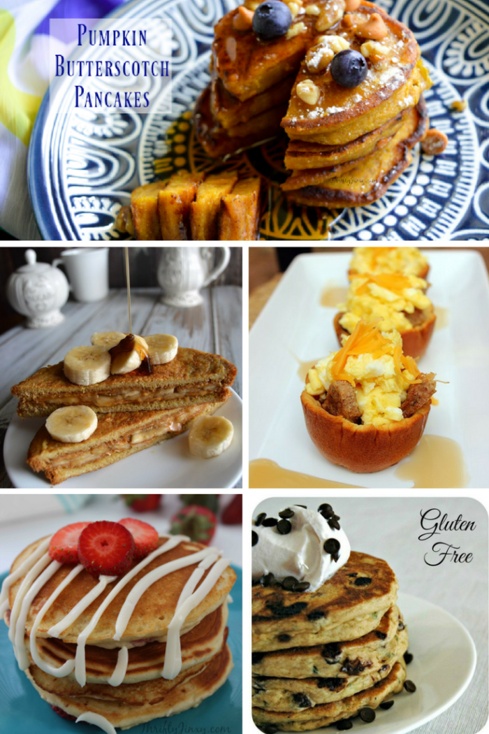 TheInspiredHome.org // 10 Mother's Day Breakfast Ideas - Pancakes & French Toast