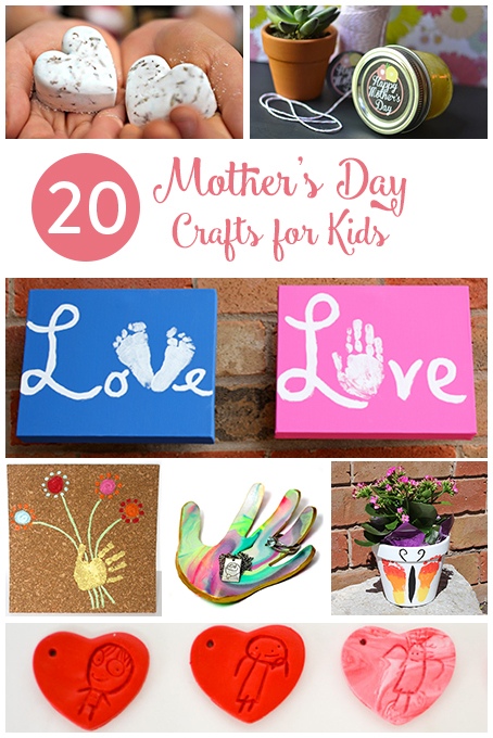 TheInspiredHome.org // 20 Mother's Day Crafts for Kids