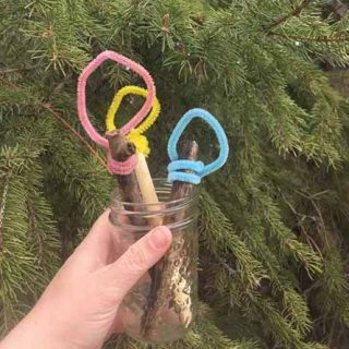 Nature Inspired Bubble Wands
